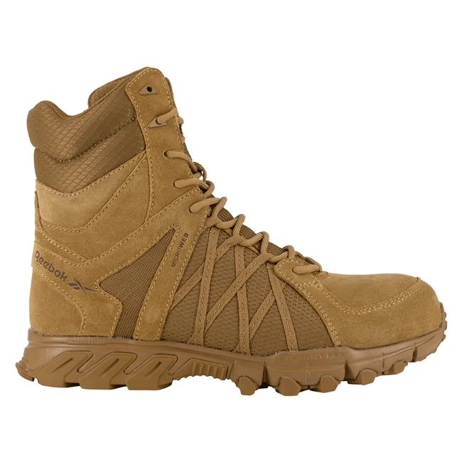 Men's Reebok 8" Trailgrip Tactical Composite Toe Side Zip Boots - Image 2
