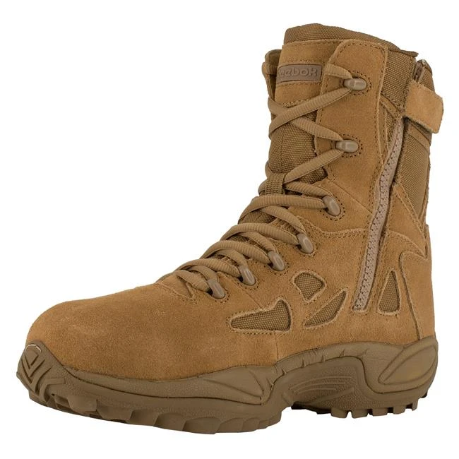 Women's Reebok 8" Rapid Response RB Stealth Tactical Composite Toe Side-Zip Boots - Image 3